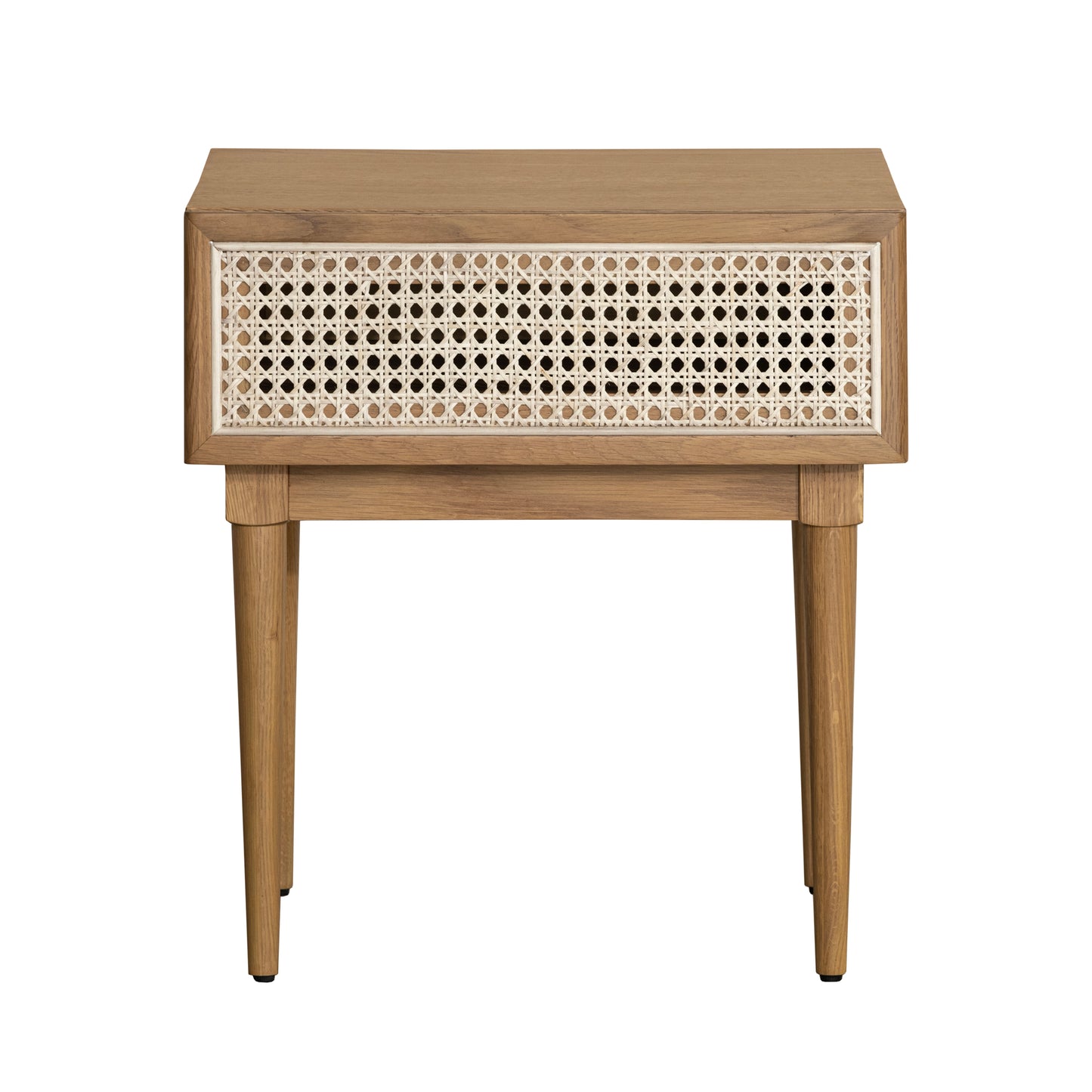 Cane Side Table - Natural