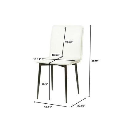 Luca Dining Chair - Fox White