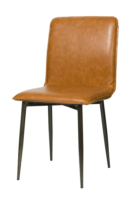 Luca Side Dining Chair - Tan Brown