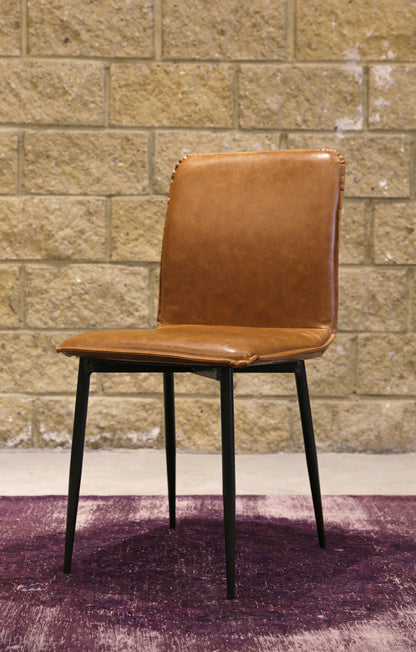 Luca Side Dining Chair - Tan Brown