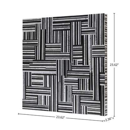 D-Bodhi Wall Deco - Black & White 24"