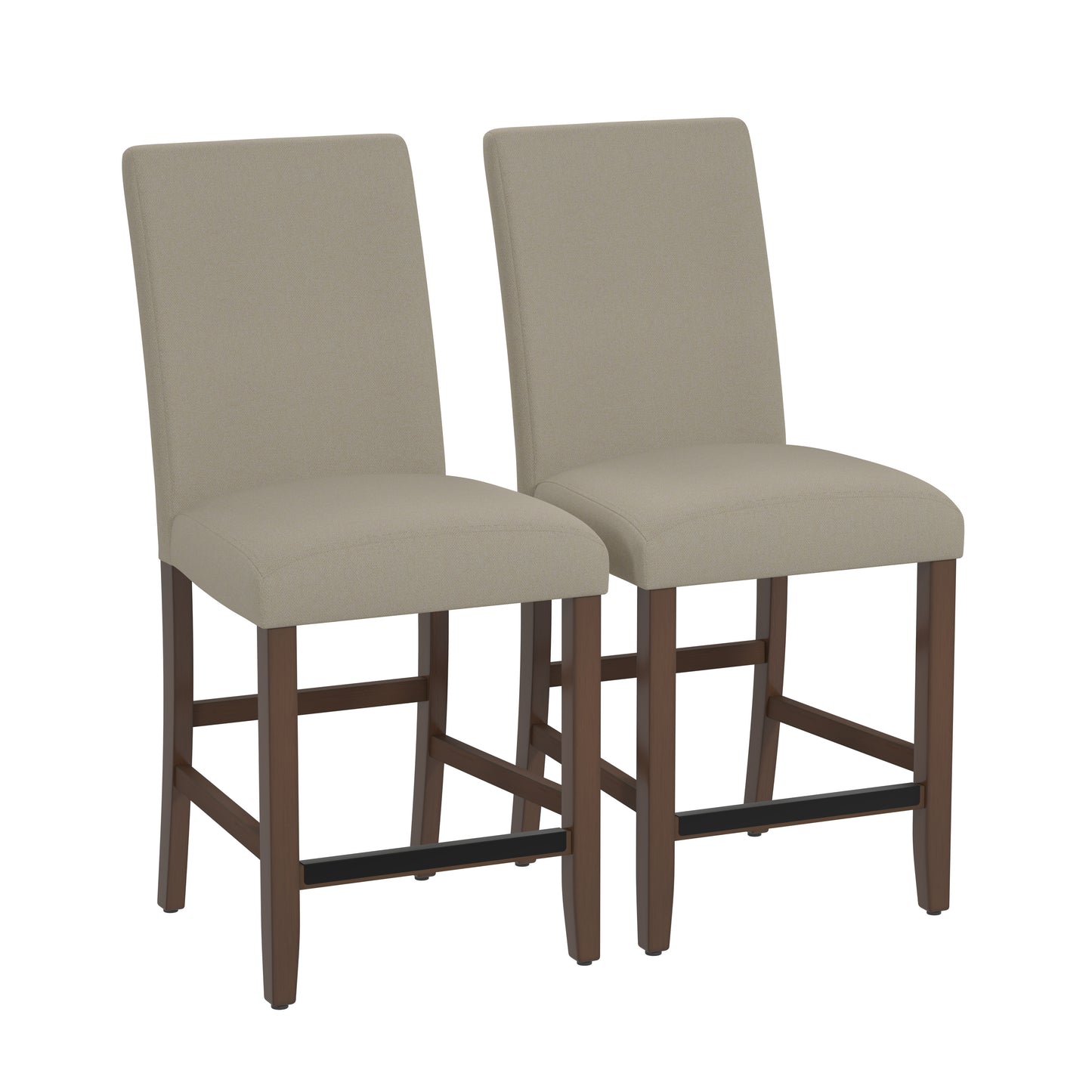 2 Pack Upholstered Barstools