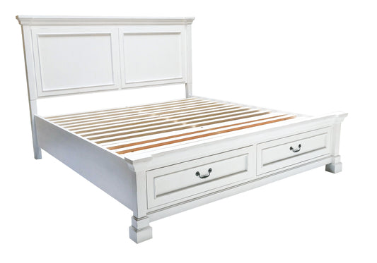 King Storage Bed