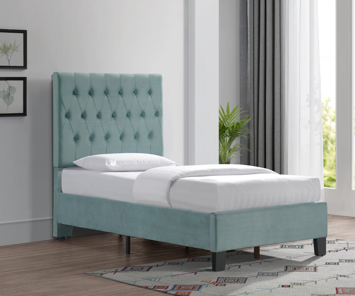 Twin Upholstered Bed