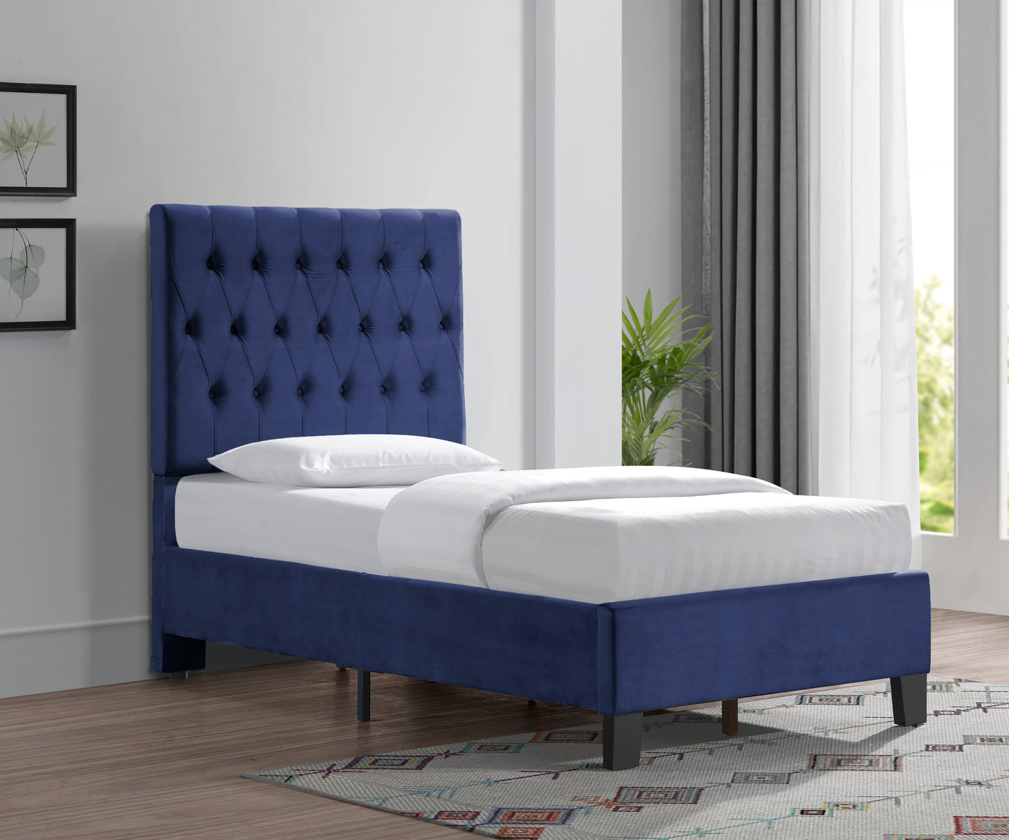 Twin Upholstered Bed