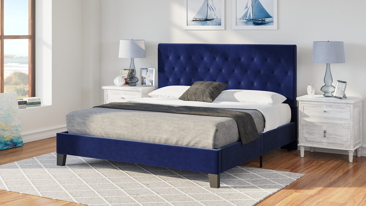 Queen Upholstered Bed