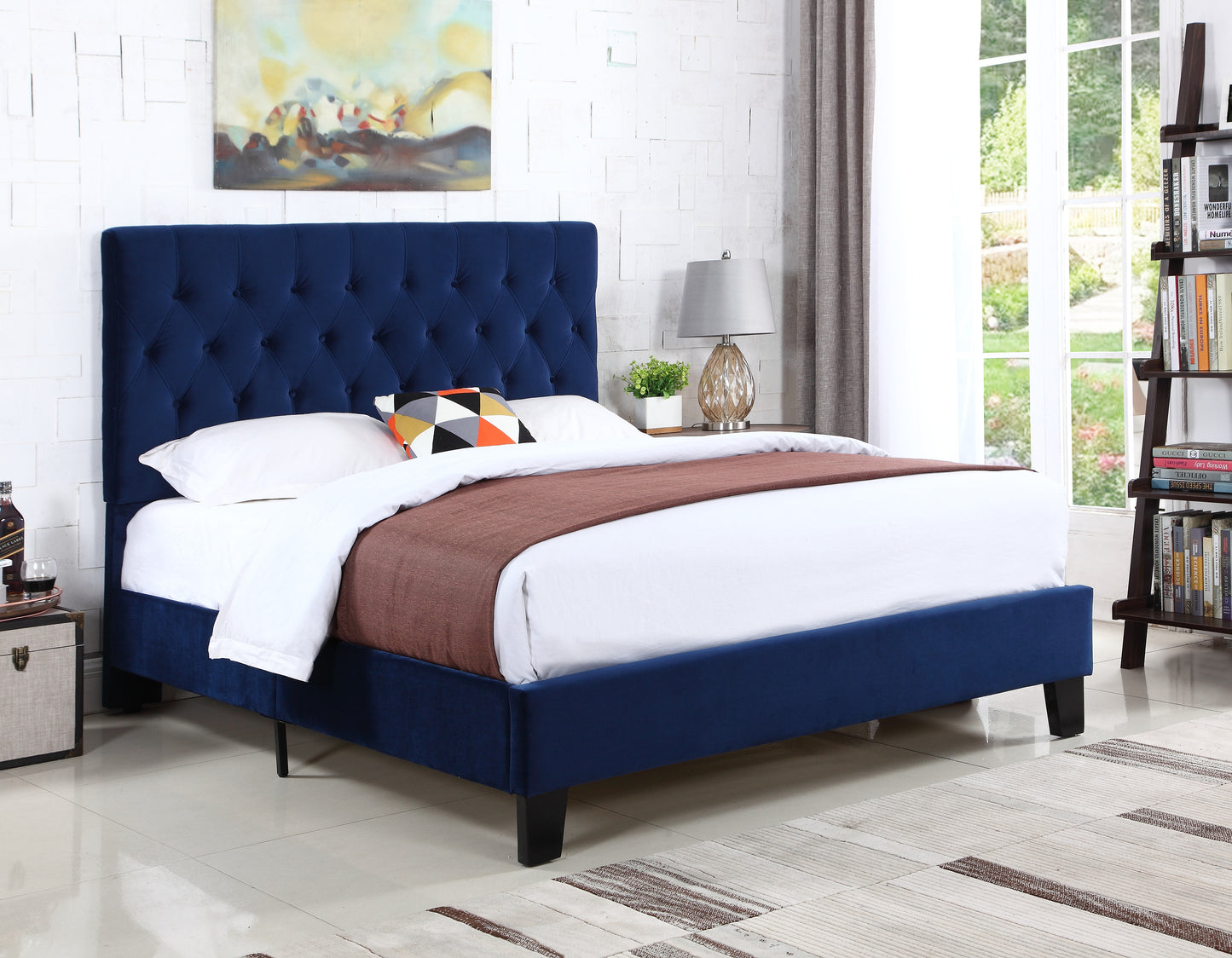 King Upholstered Bed