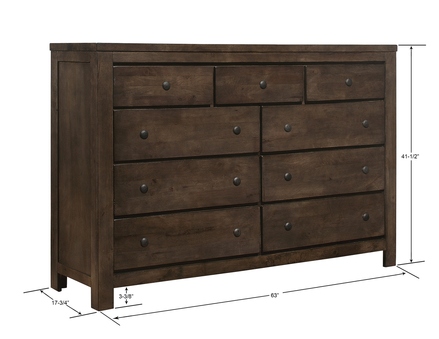 9-Drawer Dresser