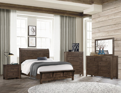 Queen Sleigh Bed