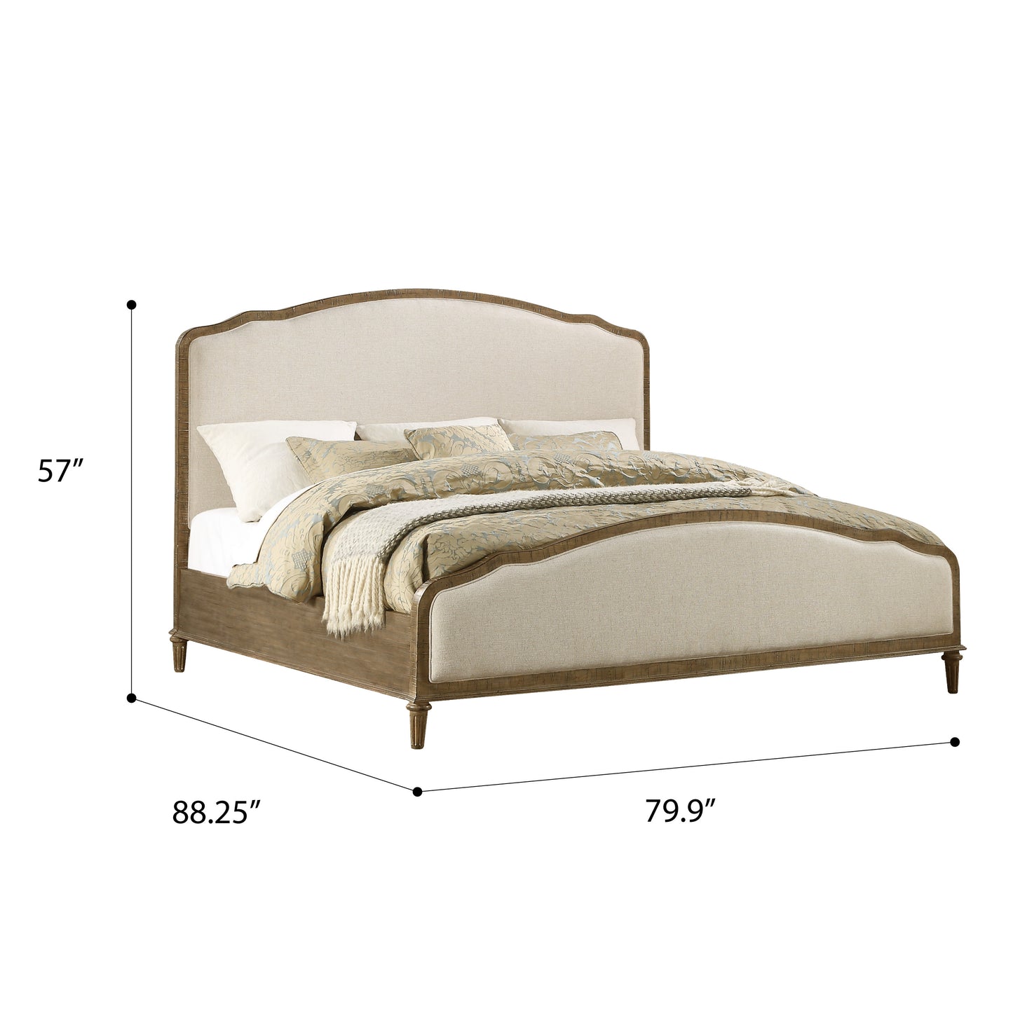 King Upholstered Bed