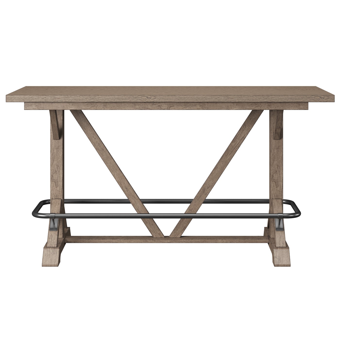 Bar Height Trestle Table