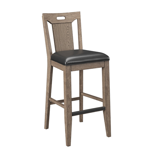 Slat Back Bar Stool