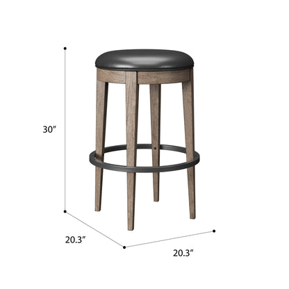 Backless Swivel Bar Stool