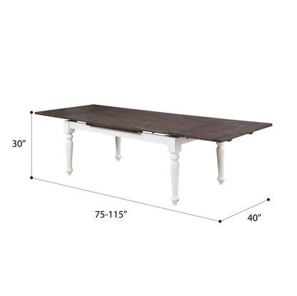 Dining Table W/2 Leaves