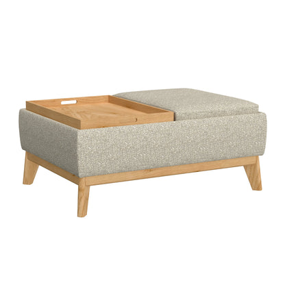 Reversible Tray Ottoman