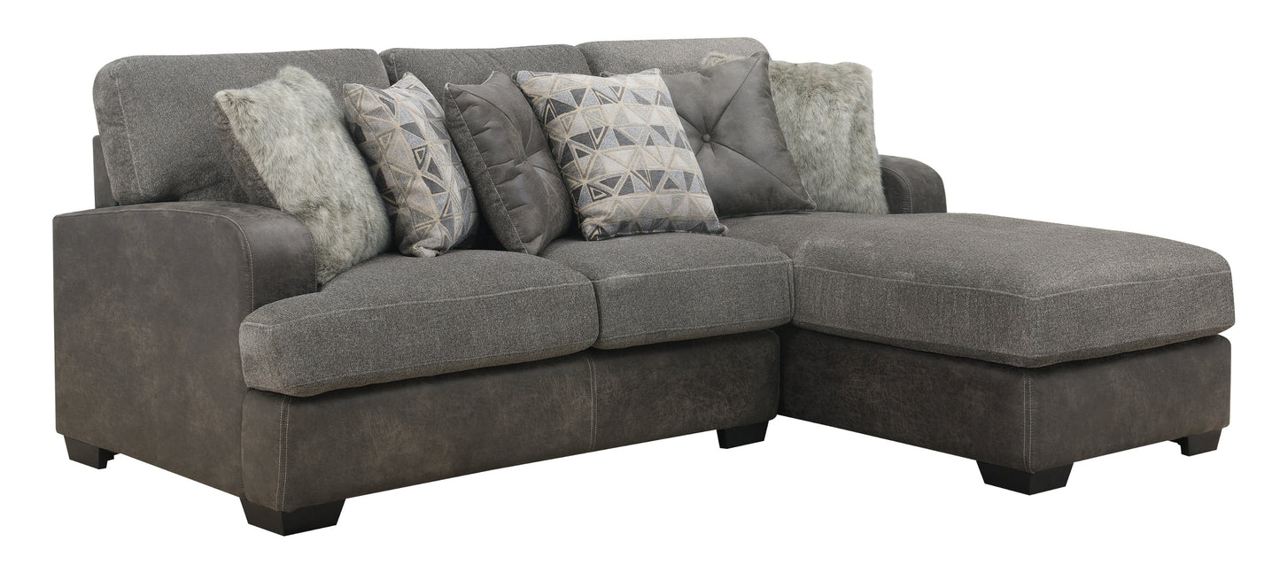 2 Piece Rsf Chaise Sectional