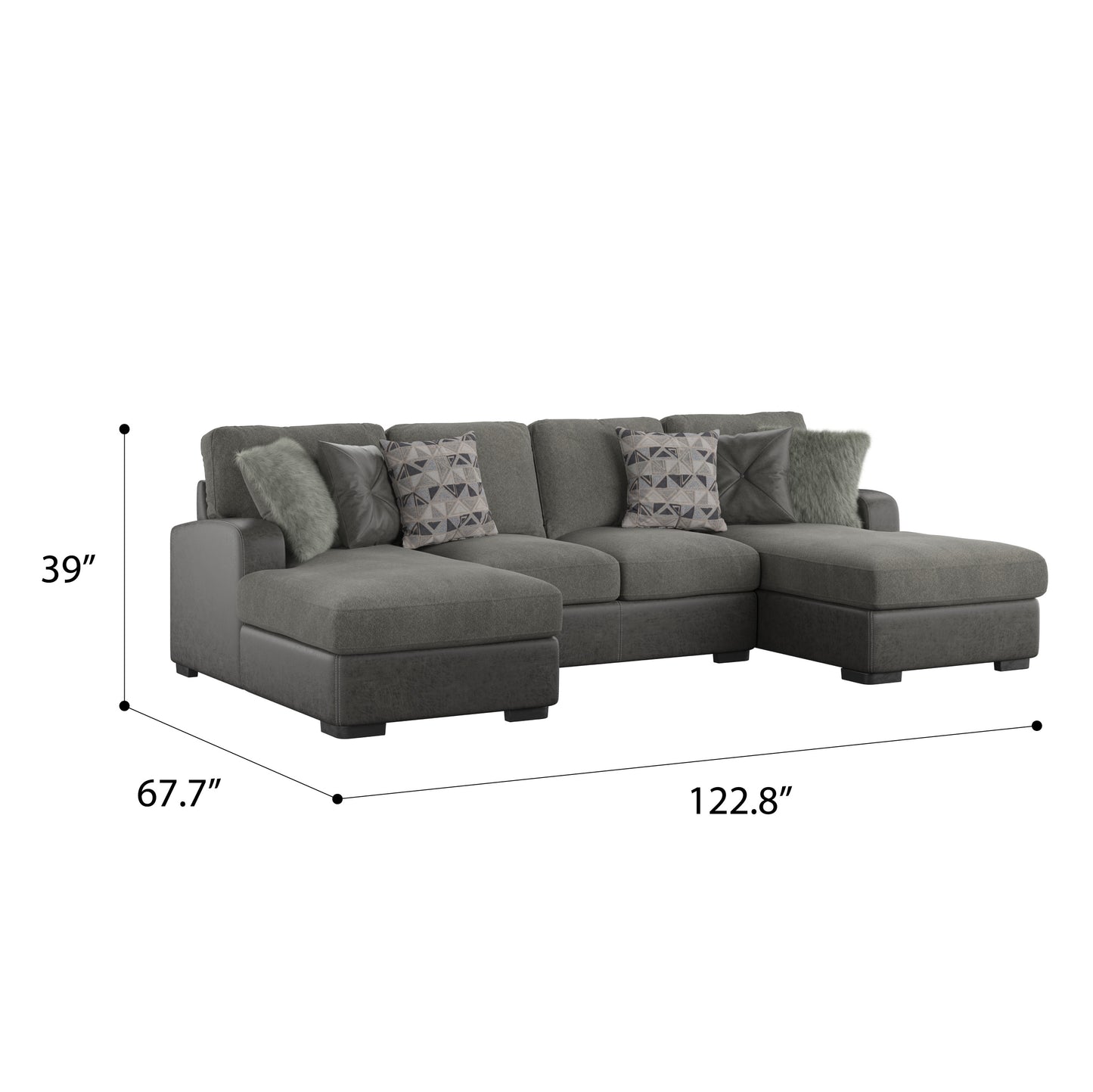 Modular 3 Piece Sectional