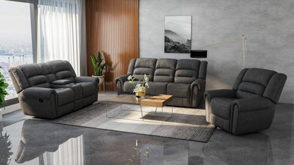 Reclining Console Loveseat