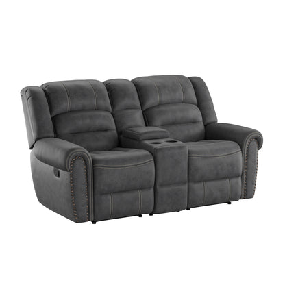 Reclining Console Loveseat