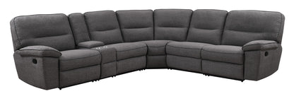 6 Piece Modular Reclining Sectional Set