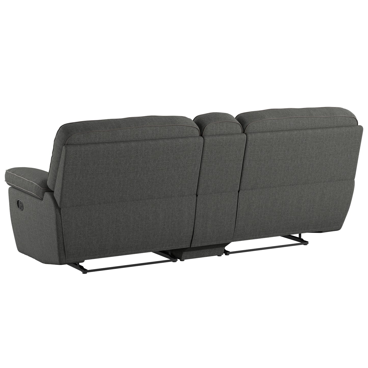 Modular Reclining Console Loveseat