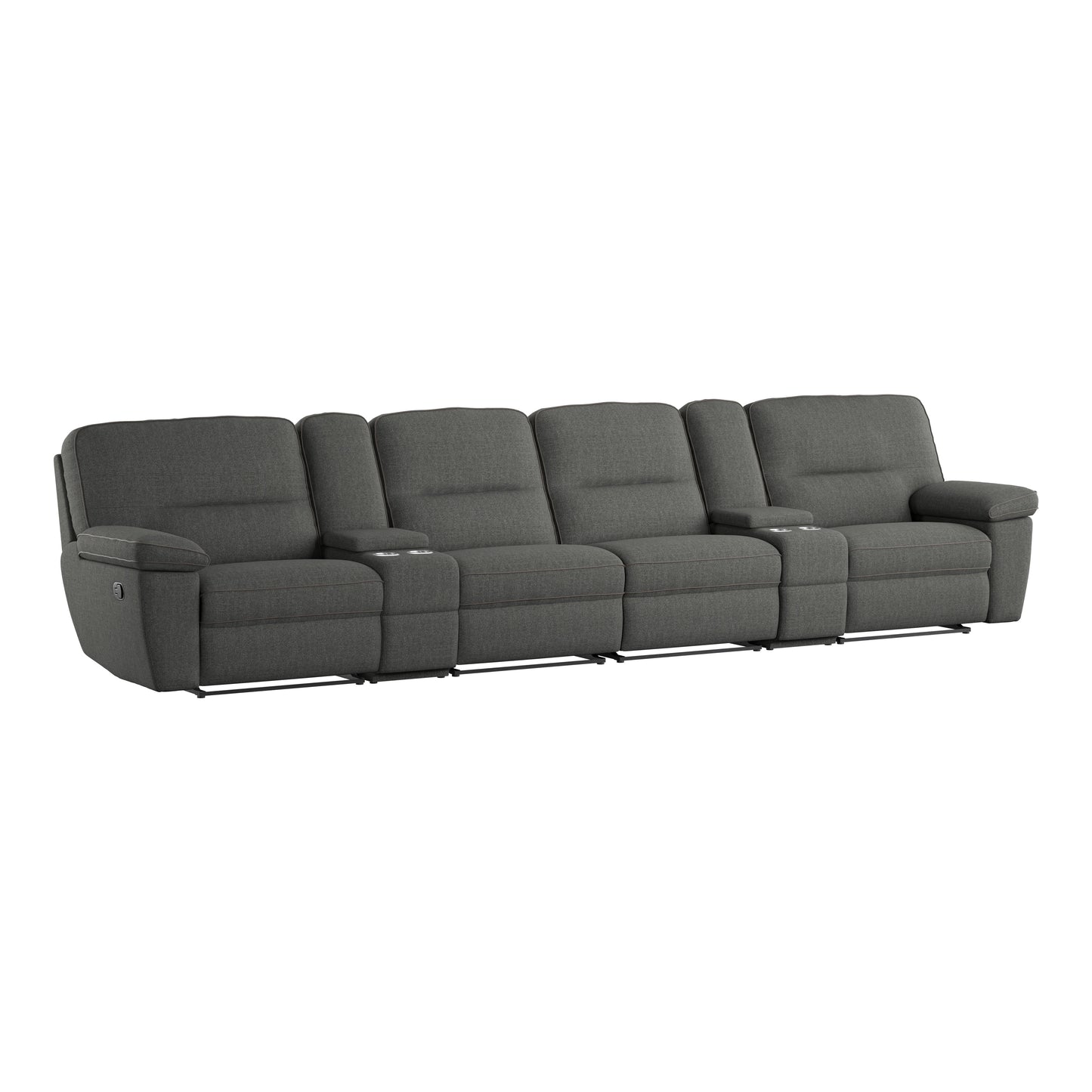 6 Piece Modular Reclining Sofa Set