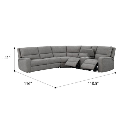 Power 3-Seat Reclining Sectional