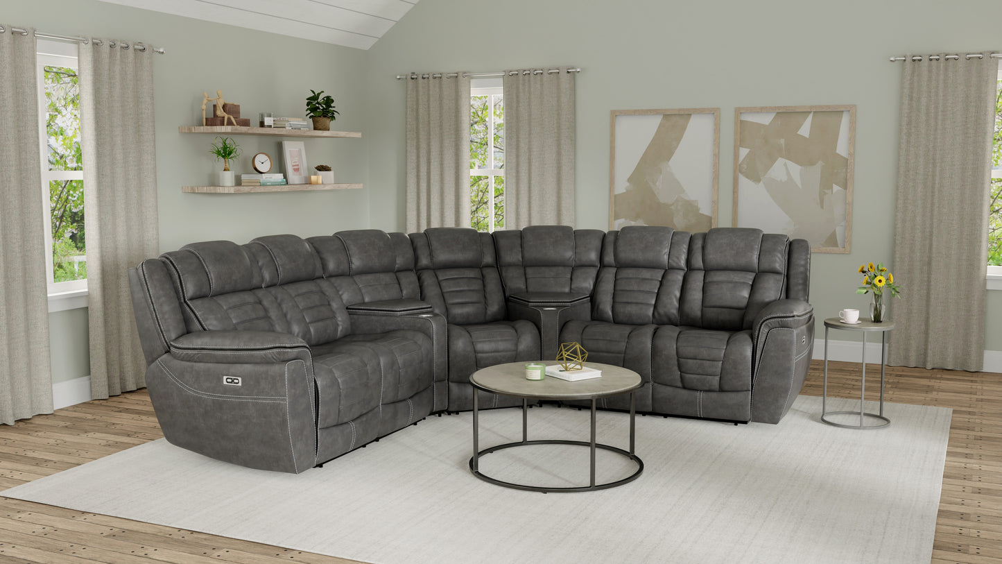 Power Reclining Sectional