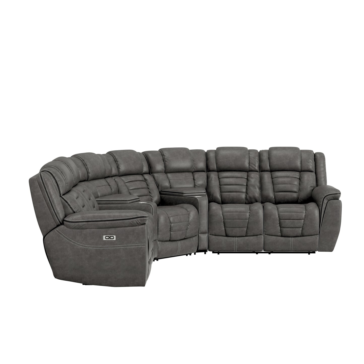 Power Reclining Sectional