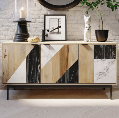 Hexa Sideboard - Natural