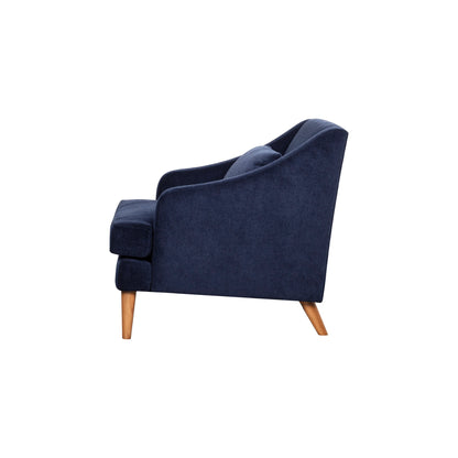 Missy Club Chair - Navy Chenille