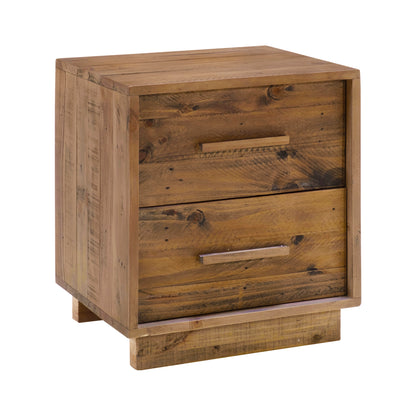 Nevada Nightstand - Dark Driftwood