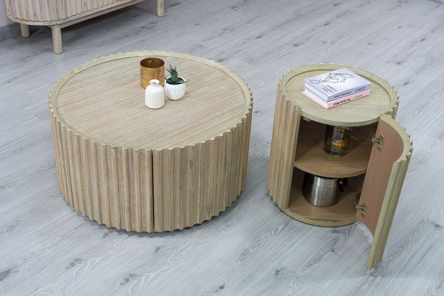 Oasis 1 Door Side Table