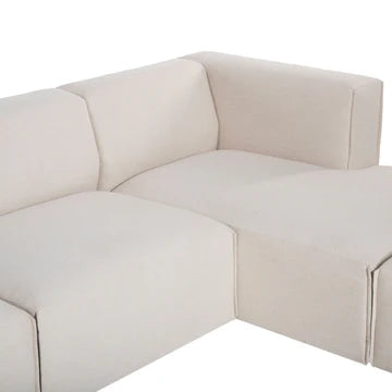 Premium Left Modular Sectional w/ Ottoman