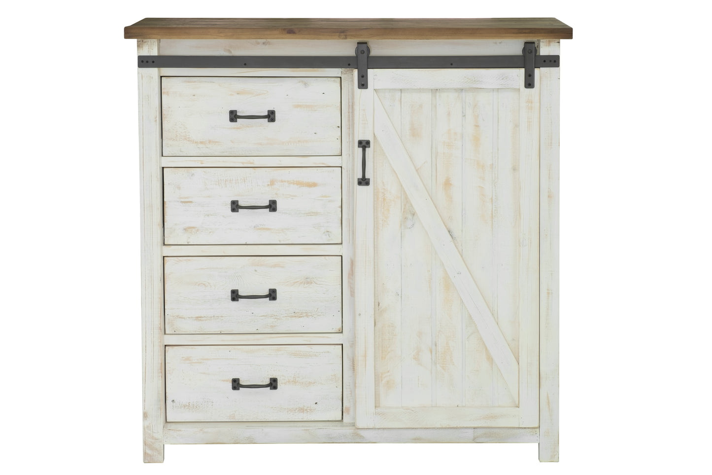 Provence 4 Drawer Chest With 1 Door