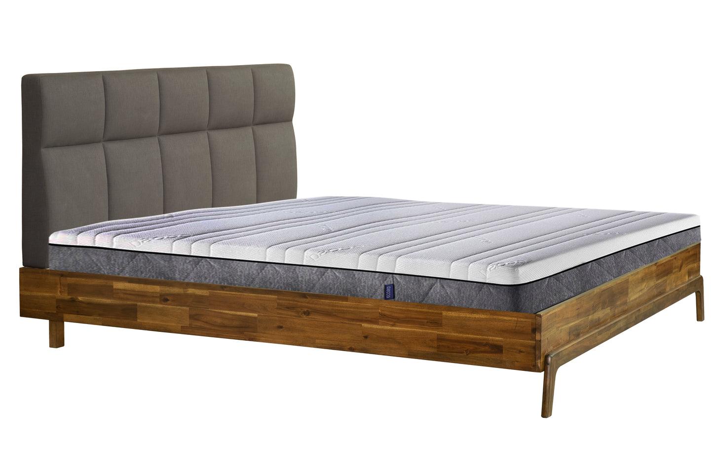 Remix King Bed - Grey