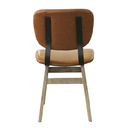 Fraser Dining Chair - Tan Brown