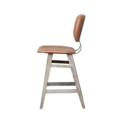 Fraser Counter Stool - Tan Brown