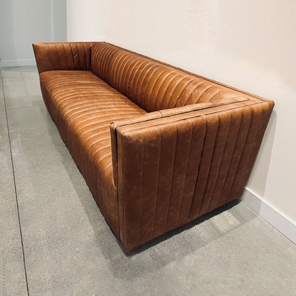 Channel Sofa - Camel Brown