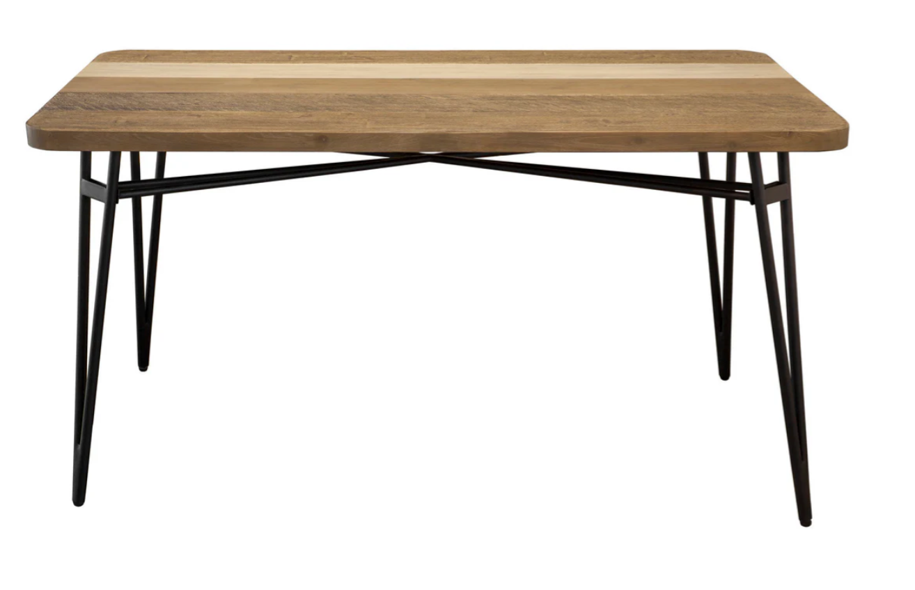 Metro Noir Havana Dining Table 59"