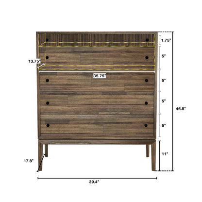 West 5 Drawer Chest