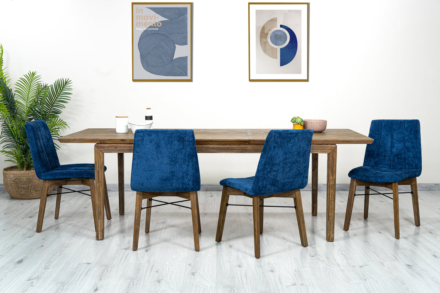 West Extension Dining Table (71”/ 91”)