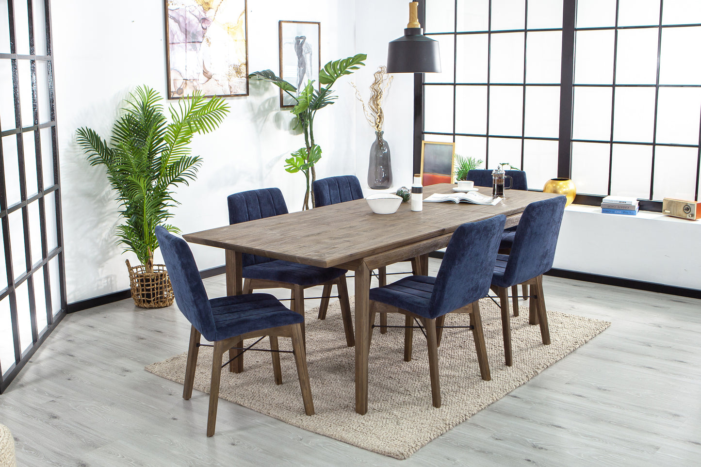 West Extension Dining Table (71”/ 91”)