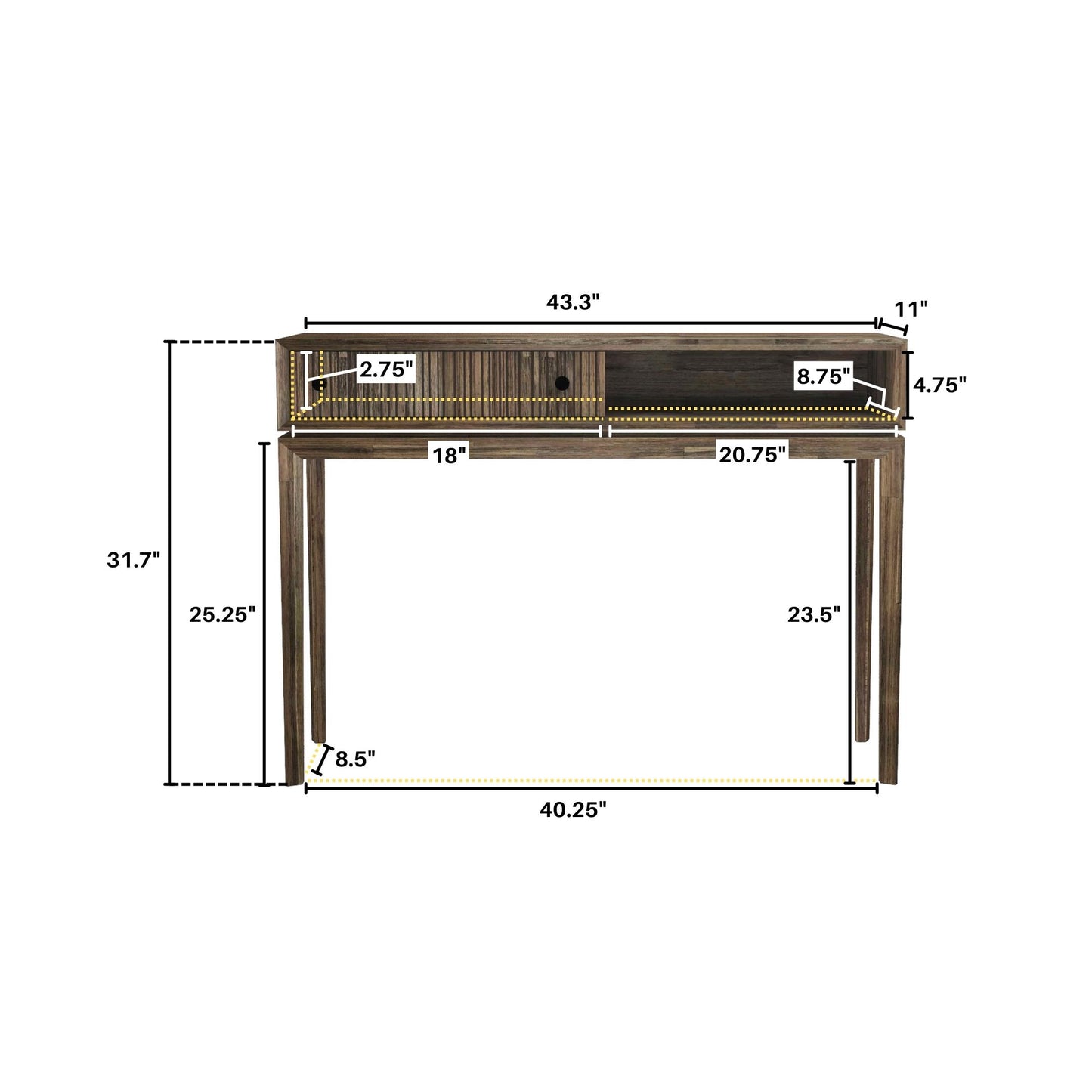 West Console Table